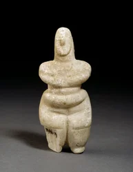 Kykladische Figur, Naxos, um 3000-2000 v. Chr.
